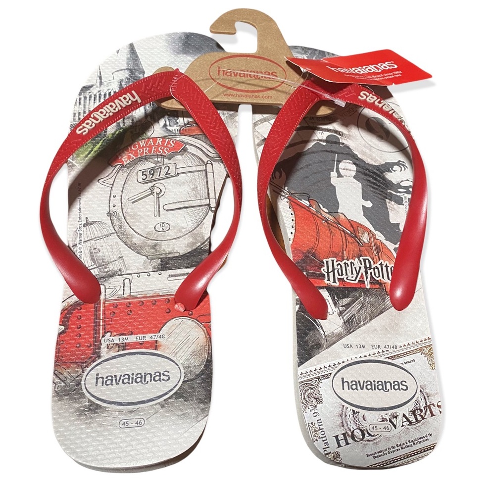 Havaianas Harry Potter Flip Flops Men’s Size 13 NWT